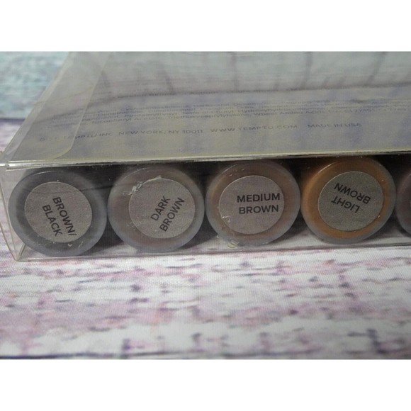 TEMPTU Airbrush Root Touch Up & Temporary Hair Color 7 PC Starter Set Long-Wear - Picture 12 of 13